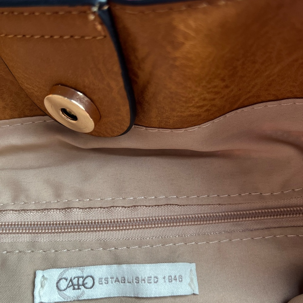 Cato Multicolor Zigzag Patterned Bag - image 5